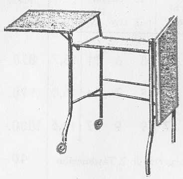 Stahlrohrständer für Archimedes Rechenmaschinen